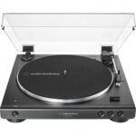 Audio-Technica AT-LP60XBT-USB-BK Tocadiscos estéreo de dos velocidades totalmente automático con Bluetooth y USB (negro, paquete de 2) - Imagen 3