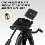 Trípode ligero Kodak Photo Gear con control remoto (62") - Imagen 5