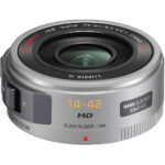 Panasonic LUMIX G X Vario PZ 14-42mm f/3.5-5.6 Potencia O.I.S. Lente con kit de filtro (plateado)