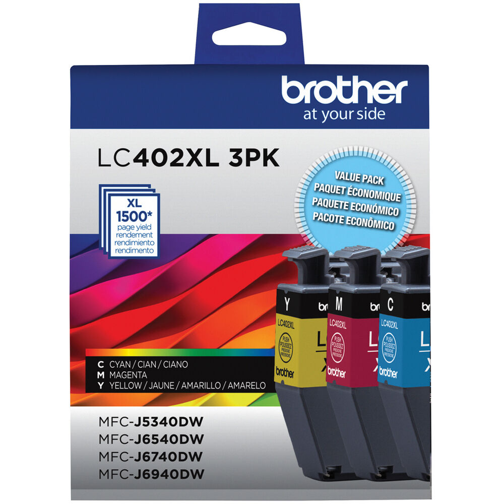 326dad979e5163ce25a134035e39b85f-1.jpg Brother MFC-J6940DW All-in-One Color Inkjet Printer with LC402 INKvestment Tank High-Yield Black and Color Ink Cartridges Kit - Imagen 1