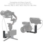 Kit combinado de estabilizador de cardán DJI RS 4 Pro con estuche rígido y mango lateral - Imagen 15