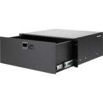 Cajón para rack de acero Adam Hall de 19" con cerradura de combinación incorporada (4 RU) - Imagen 2
