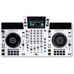 Denon DJ SC LIVE 4 Sistema de DJ independiente de 4 decks con pantalla táctil de 7", parlantes incorporados y Wi-Fi (blanco) - Imagen 3