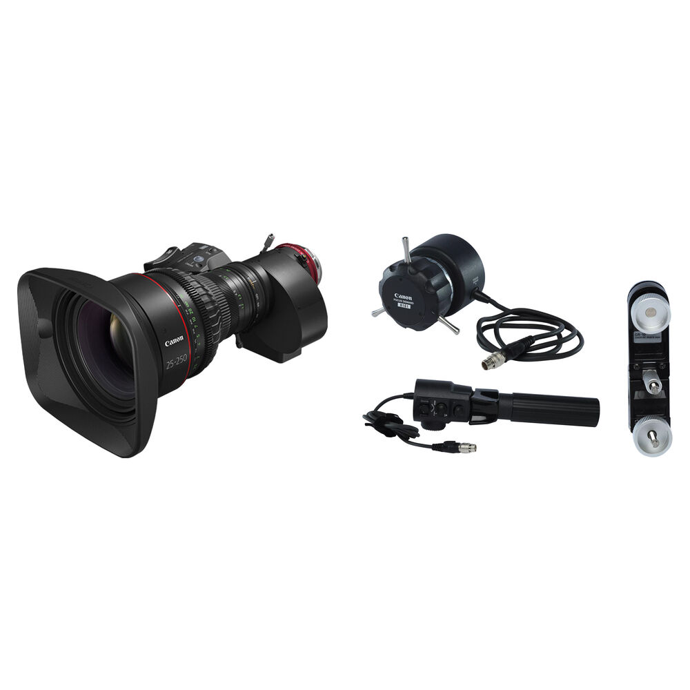 341133458266d768cf78d315b216e883.jpg Canon CINE-SERVO 25-250mm T2.95 Lens with SS-41-IASD Servo Kit (ARRI PL) - Imagen 1