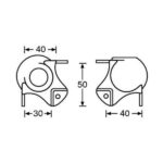 Adam Hall 4128 Ball Corner medium - Imagen 5