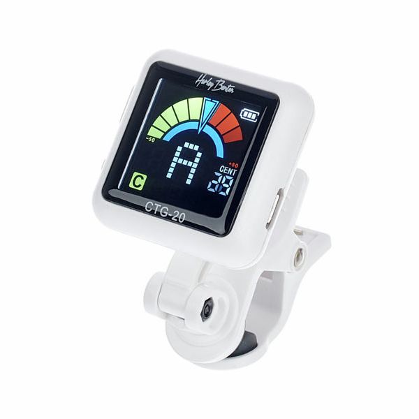 34dbe742ab0cb0887080dc133aaf0d9e.jpg Harley Benton CTG-20 WH USB Clip Tuner - Imagen 1
