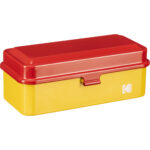 Estuche para películas Kodak Steel de 120/135 mm (tapa roja/cuerpo amarillo) - Imagen 3