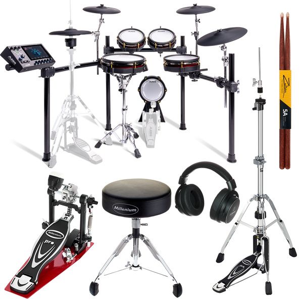 3575c21f5797aebfc6b65f0c64a3533a.jpg Alesis Strata Core E-Drum Kit Bundle - Imagen 1