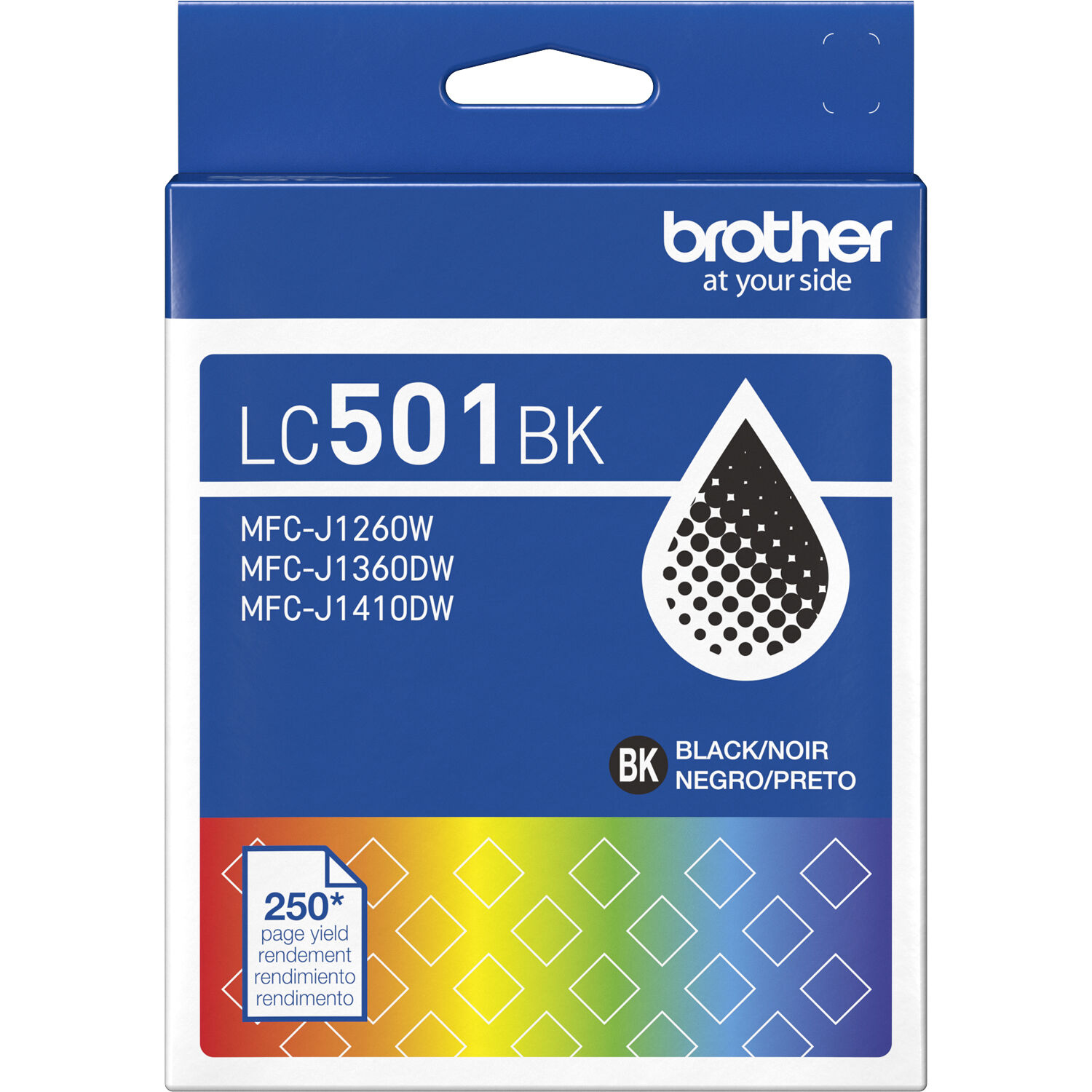 3650b421274504347a2a66ef76ebeaf1.jpg Cartucho de tinta negra de rendimiento estándar Brother - Imagen 1