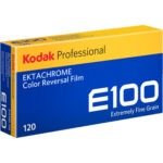 Kodak Professional Ektachrome E100 Película de transparencia de color (120 rollos de película, paquete de 5)