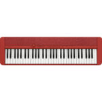 Casio CT-S1 Teclado portátil sensible al tacto de 61 teclas (rojo) - Imagen 3