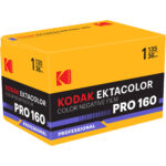 Película negativa de color Kodak Ektacolor Pro 160 (rollo de película de 35 mm, 36 exposiciones)