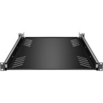 Adam Hall Bandeja extraíble para montaje en rack de 19" con guías para cajones (1 RU) - Imagen 4