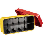 Estuche para películas Kodak Steel de 120/135 mm (tapa roja/cuerpo amarillo) - Imagen 4