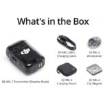 Transmisor/grabador de clip DJI Mic 2 con micrófono incorporado (2,4 GHz, negro sombra) - Imagen 2