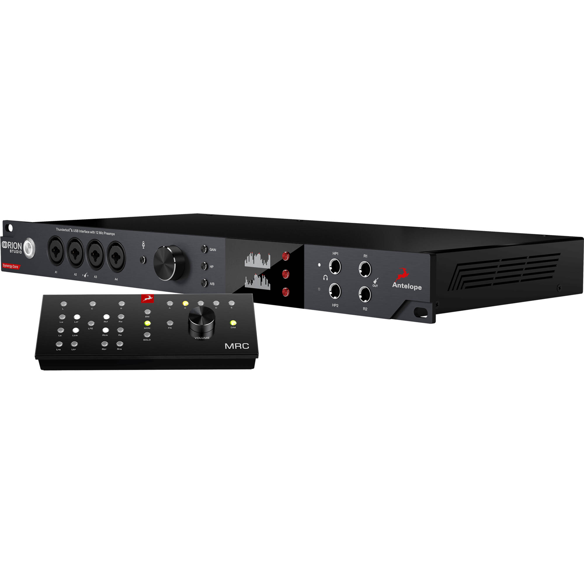 37b60526ca39c02890bef36ad76757e8.jpg Interfaz de audio Antelope Orion Studio Synergy Core con control remoto MRC - Imagen 1