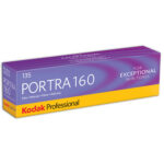 Película negativa de color Kodak Professional Portra 160 (rollo de película de 35 mm, 36 exposiciones, paquete de 5)