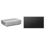 Leica Cine 1 Proyector de cine en casa inteligente de alcance ultracorto XPR UHD 4K de 120" y 3000 lúmenes con kit de pantalla cinematográfica de 120" - Imagen 2