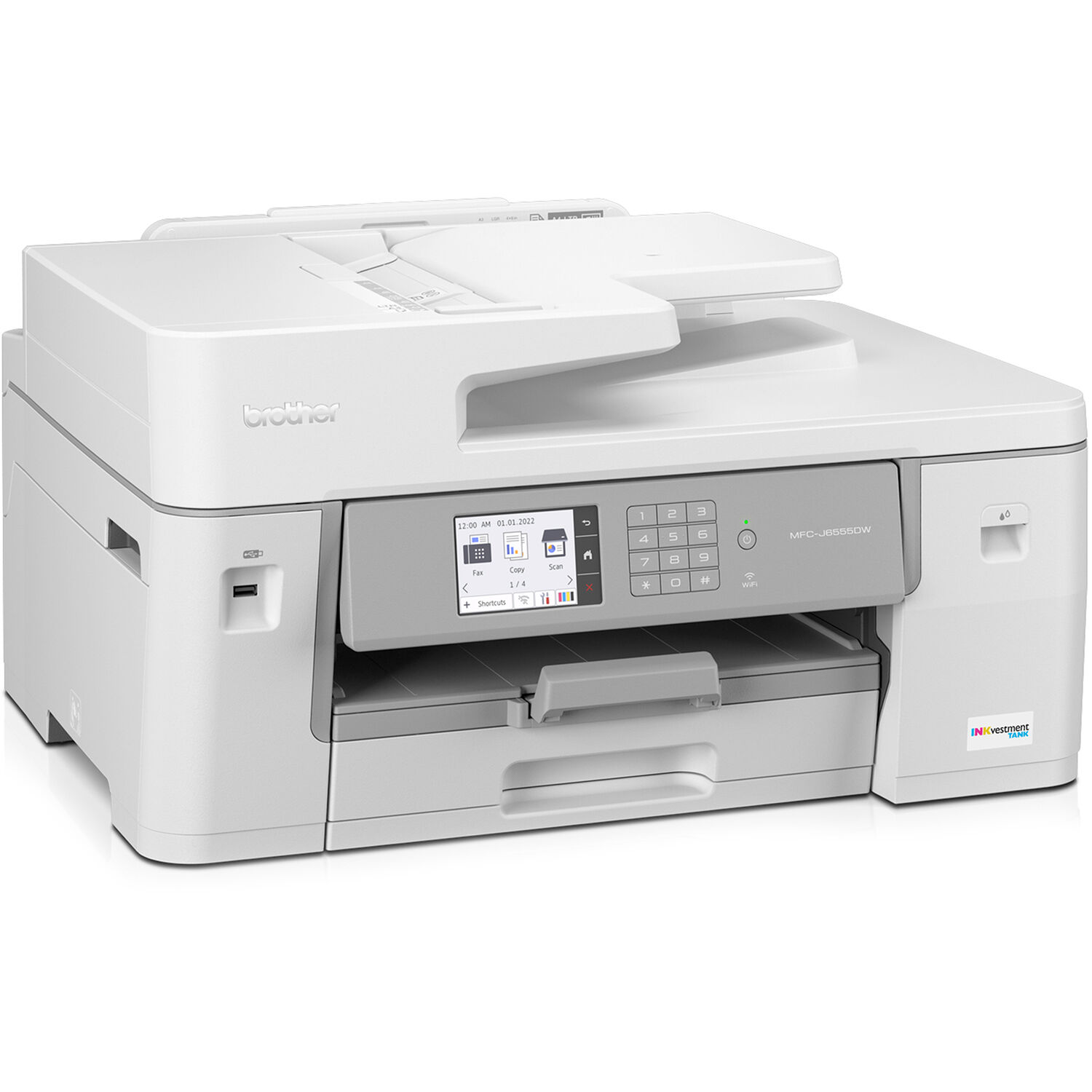 39238043a3107a8cc739d11b7ac20a9a.jpg Brother MFC-J6555DW INKvestment Tank All-in-One Color Inkjet Printer - Imagen 1