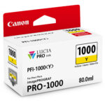 Canon PFI-1000 Y LUCIA PRO Yellow Ink Tank (80mL) - Imagen 2