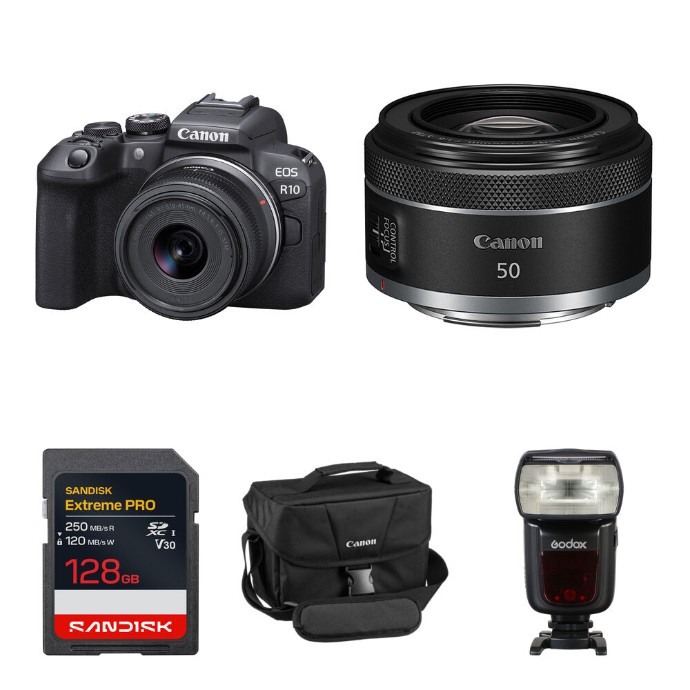 39d2402dfbc5a7a1bfb78e5b3685925f.jpg Canon EOS R10 Mirrorless Camera Portrait Photography Kit - Imagen 1