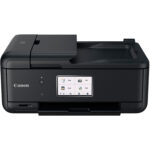 Canon PIXMA TR8620a Wireless Home Office All-in-One Printer with Four CLI-281 XL Color Ink Tanks Kit - Imagen 4