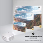 Proyector de cine en casa Kodak FLIK X10 Full HD de 150 lúmenes - Imagen 6