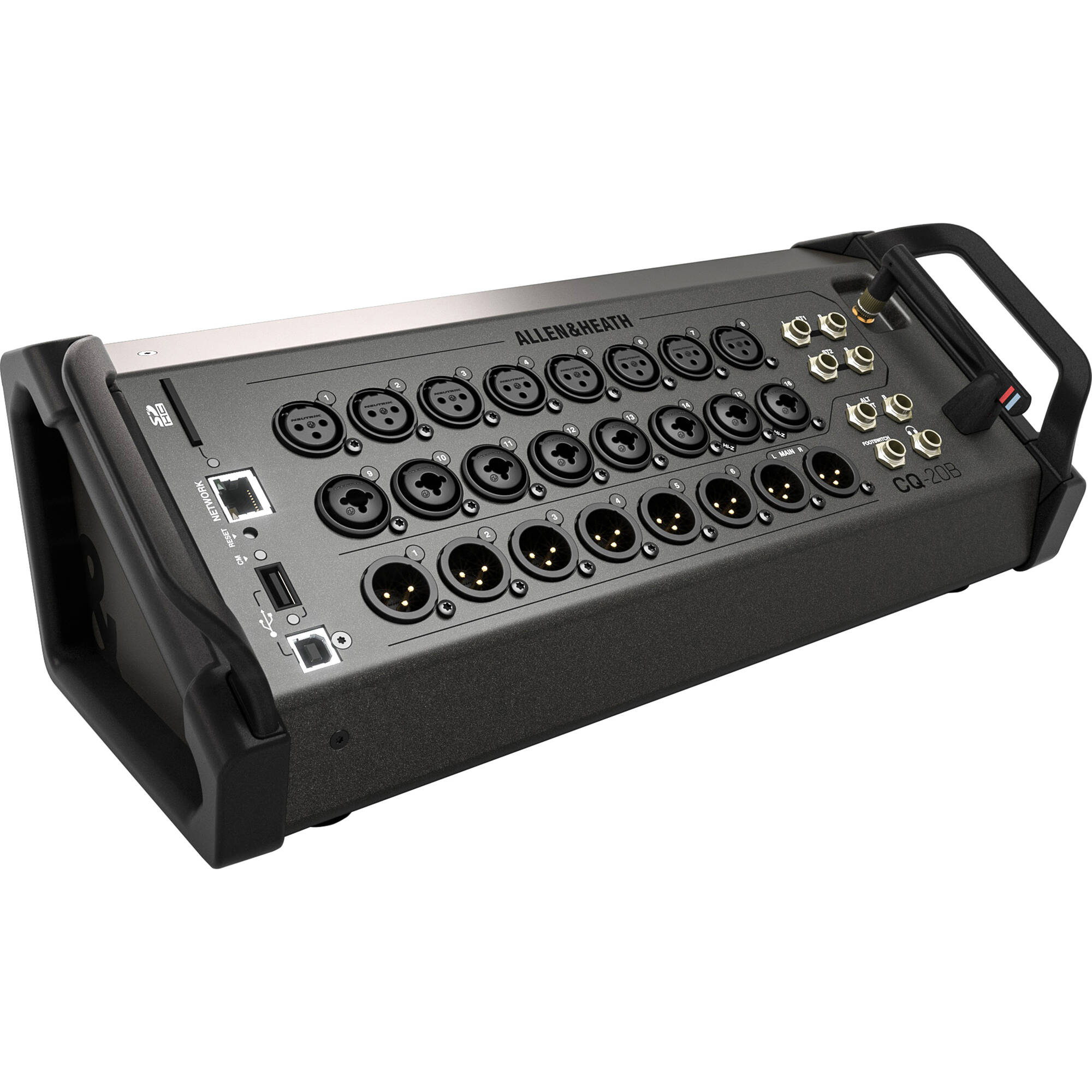 3af86ce02cc4ca7dedfd776177b15156.jpg Allen & Heath CQ-20B Ultracompact 20-Channel Digital Mixer (Rackmount/Stagebox) - Imagen 1