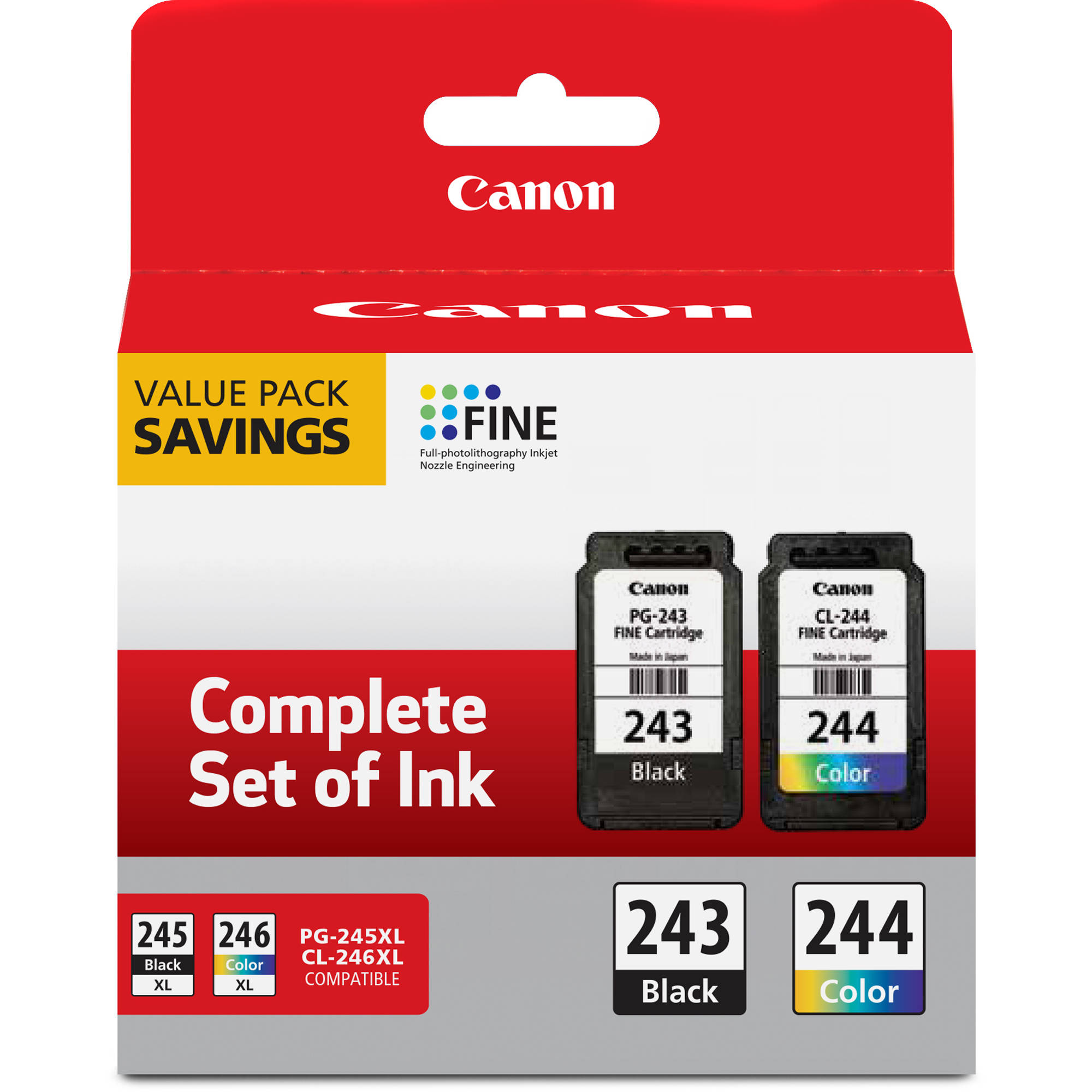 3b03925a806423fb691fc9e8629b5473.jpg Canon PG-243/CL-244 Value Pack - Imagen 1