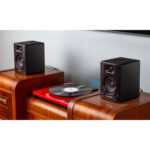 Audio-Technica AT-LP120XBT-USB Tocadiscos estéreo con USB y Bluetooth, y kit de dos altavoces Bluetooth (negro) - Imagen 15