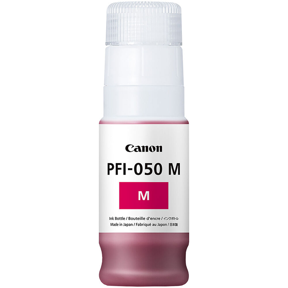3c01c6acf3b3b607367c3cbdd4527b20-1.jpg Canon PFI-050 Magenta Pigment Ink Tank for imagePROGRAF TC-20 (70mL) - Imagen 1