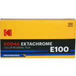 Kodak Professional Ektachrome E100 Película de transparencia de color (120 rollos de película, paquete de 5, embalaje retro) - Imagen 2