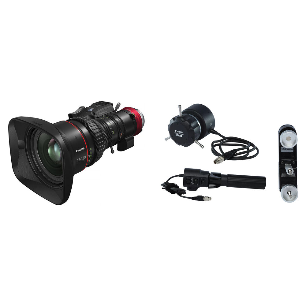 3cba742b0e491d0e6d54b6ca432a98a2.jpg Canon Cine-Servo 17-120mm T2.95-3.9 Zoom Lens with SS-41-IASD Full-Servo Kit (ARRI PL) - Imagen 1