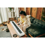 Casio Privia PX-S1100 Piano digital de 88 teclas con parlantes incorporados (blanco) - Imagen 7