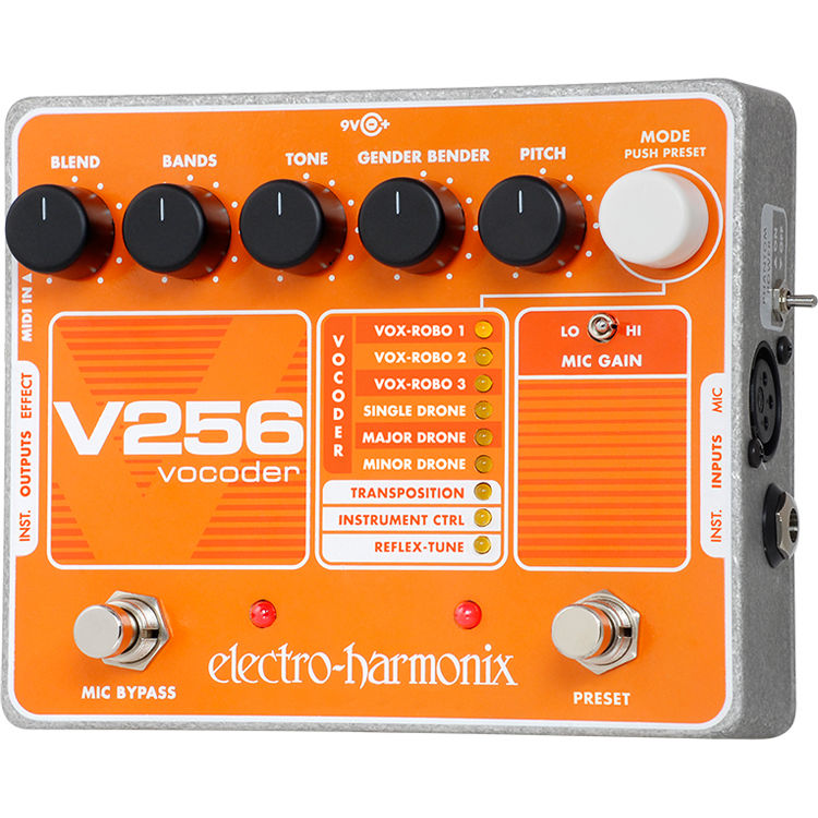 3d4b76055c6001c19f271914df50312f.jpg Pedal de vocoder Electro-Harmonix V256 con afinación refleja - Imagen 1