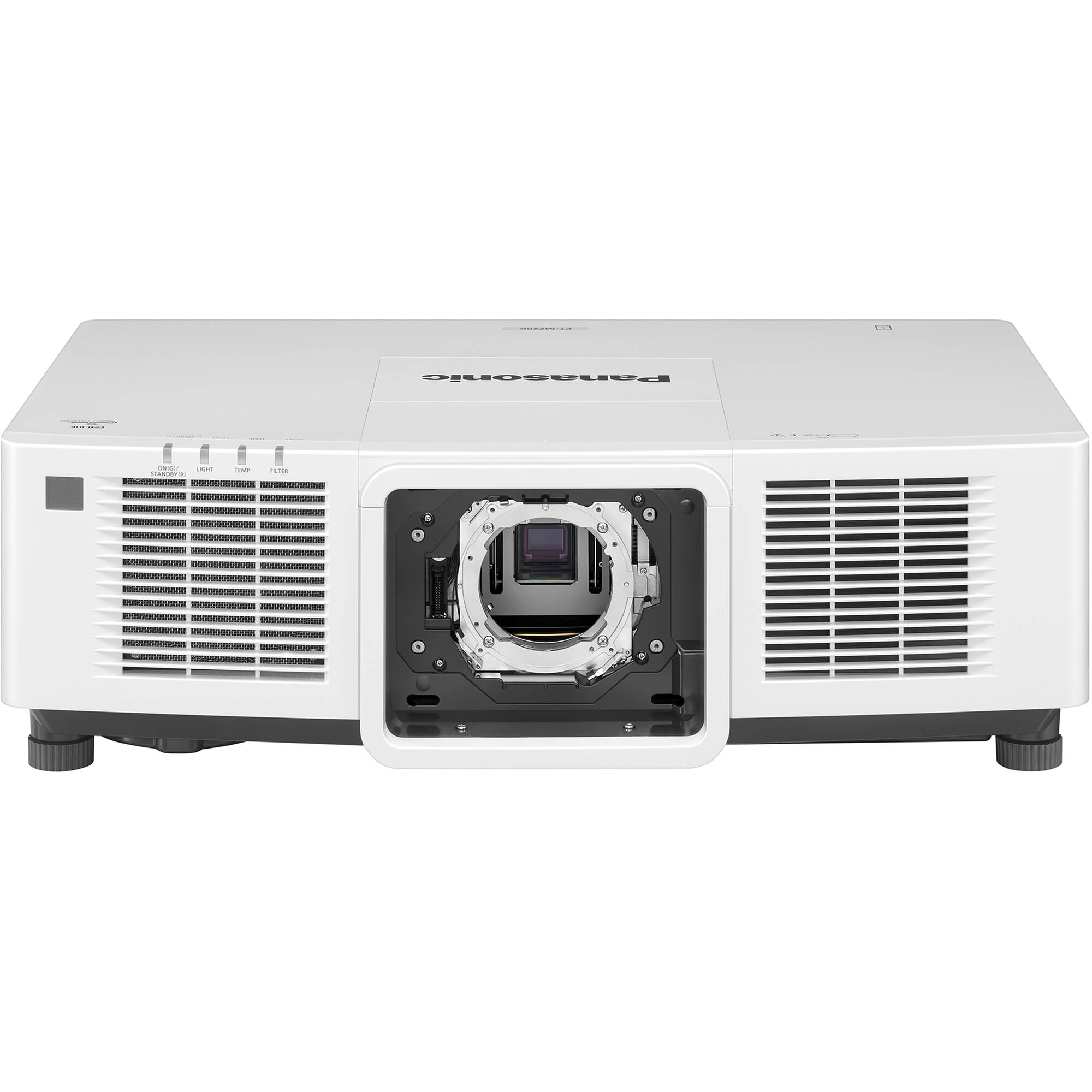 3d52c15487d1e2917dd50776c625a3ed.jpg Panasonic PT-MZ17K Proyector láser 3LCD WUXGA de 16.500 lúmenes (sin lente, blanco) - Imagen 1