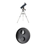 Telescopio reflector Celestron AstroMaster 130EQ-MD y kit de filtro solar EclipSmart - Imagen 2