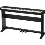 Casio CDP-S160 Kit de piano digital portátil de cuerpo delgado de 88 teclas con soporte, banco y pedal (negro) - Imagen 7