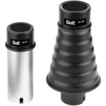 Juego de snoots de perno para flashes de bombilla desnuda de la serie VB