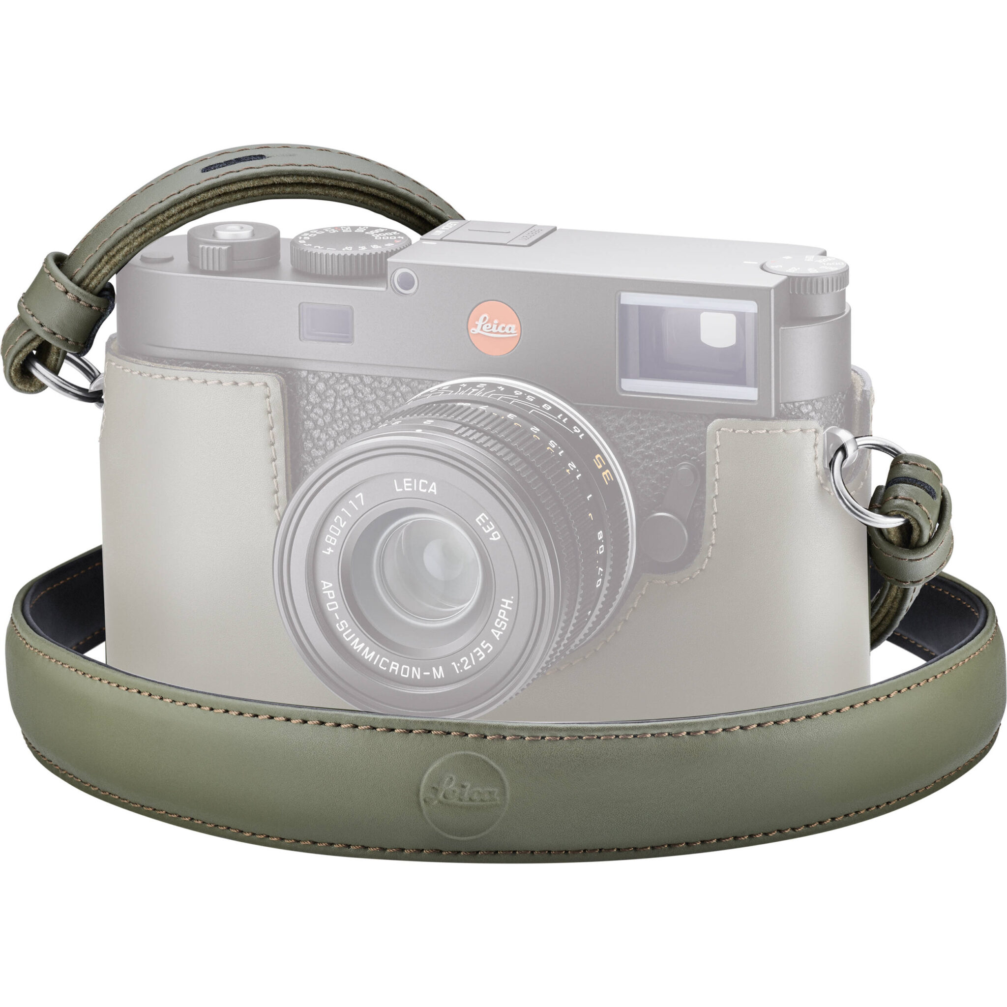 3f300907b3fd0b9b31493cc410feaaea.jpg Correa Leica (verde oliva) - Imagen 1