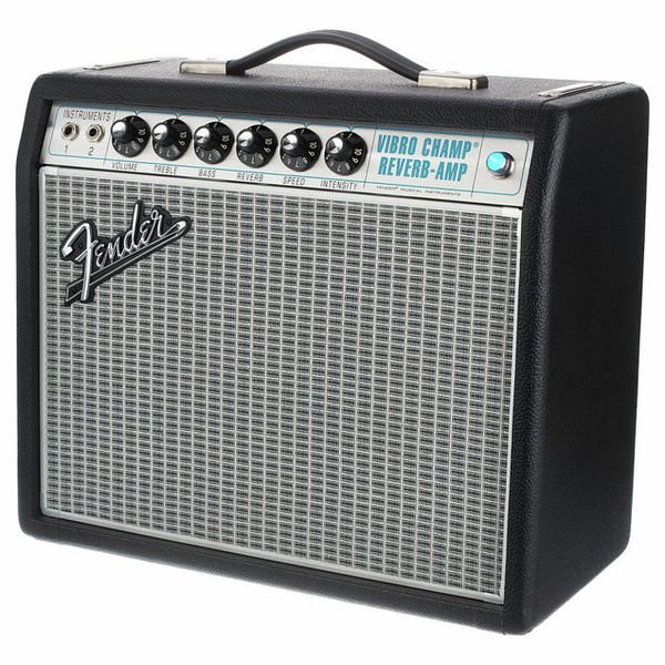 3f6d7ffc41edaa4bd6ae37b4f906c31c.jpg Fender 68 Custom Vibro Champ - Imagen 1