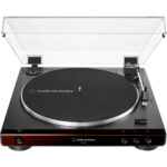 Tocadiscos estéreo Audio-Technica AT-LP60X (marrón y negro)