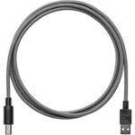Cable Elektron USB-A a USB-B (5.25', gris)