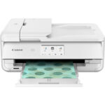 Canon Pixma TS9521Ca Wireless All-in-One Inkjet Printer (White) - Imagen 2