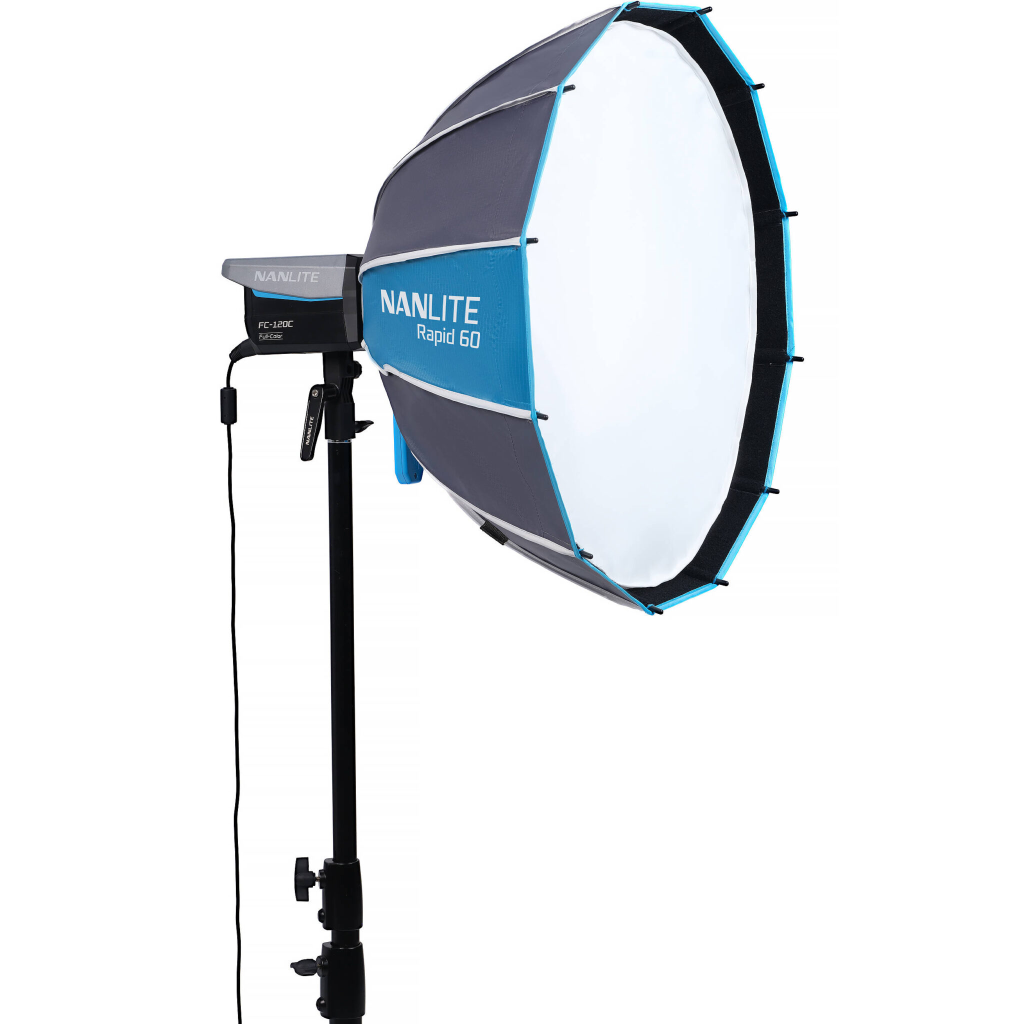 3f978b471a8ce79fe1e5e7a000095148-2.jpg Softbox de montaje Nanlite Rapid 60 FM (23,6") - Imagen 1