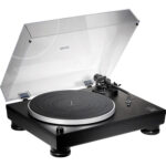 Audio-Technica AT-LP5X Kit de tocadiscos analógicos de accionamiento directo totalmente manual (negro mate, par)