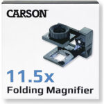Carson Modelo LT-10 11.5x Prueba de lino iluminada - Imagen 2