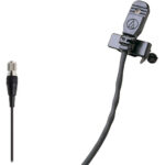 Audio-Technica MT830cH Micrófono Lavalier omnidireccional inalámbrico (negro, conector Hirose estilo cH de 4 pines) - Imagen 2