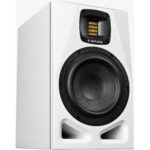 Adam Professional Audio A7V 130W 7" Monitor de estudio activo de campo cercano de 2 vías (individual, edición limitada, blanco)