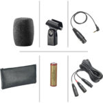 Audio-Technica AT8022 X/Y Micrófono de campo estéreo fantasma y alimentado por batería - Imagen 4